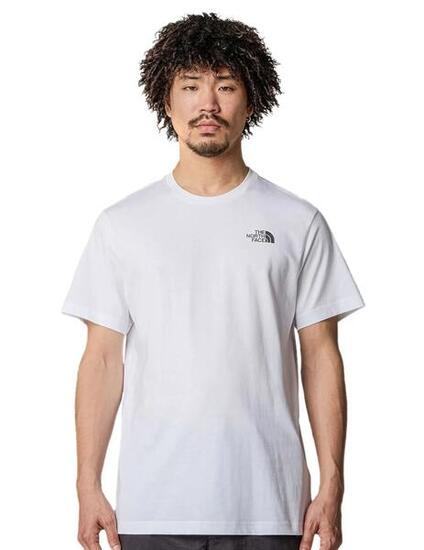 Maglietta da uomo The North Face Vertical Bianco