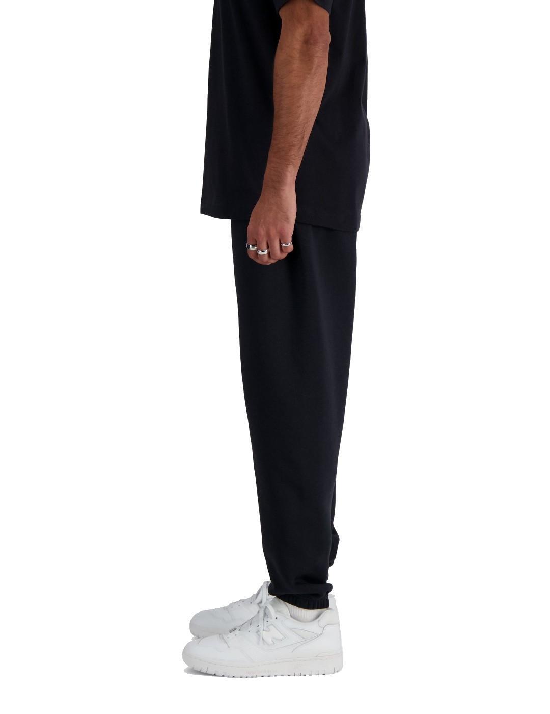 Pantaloni da uomo New Balance Mp41503 neri. 3/5
