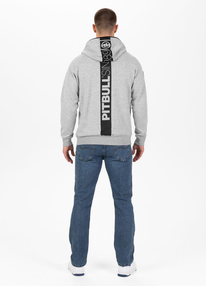 Bluza męska Pitbull rozpinana z kapturem Hermes 3/6