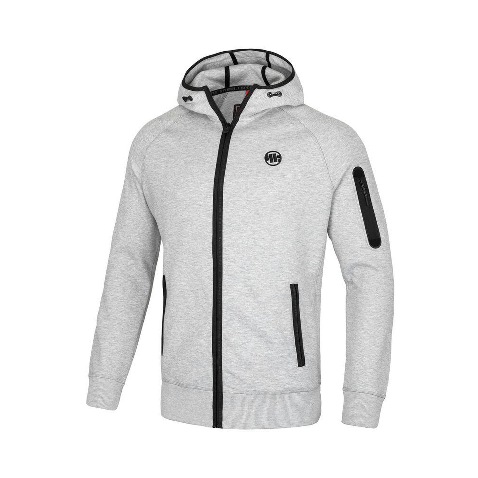 Bluza męska Pitbull rozpinana z kapturem Hermes