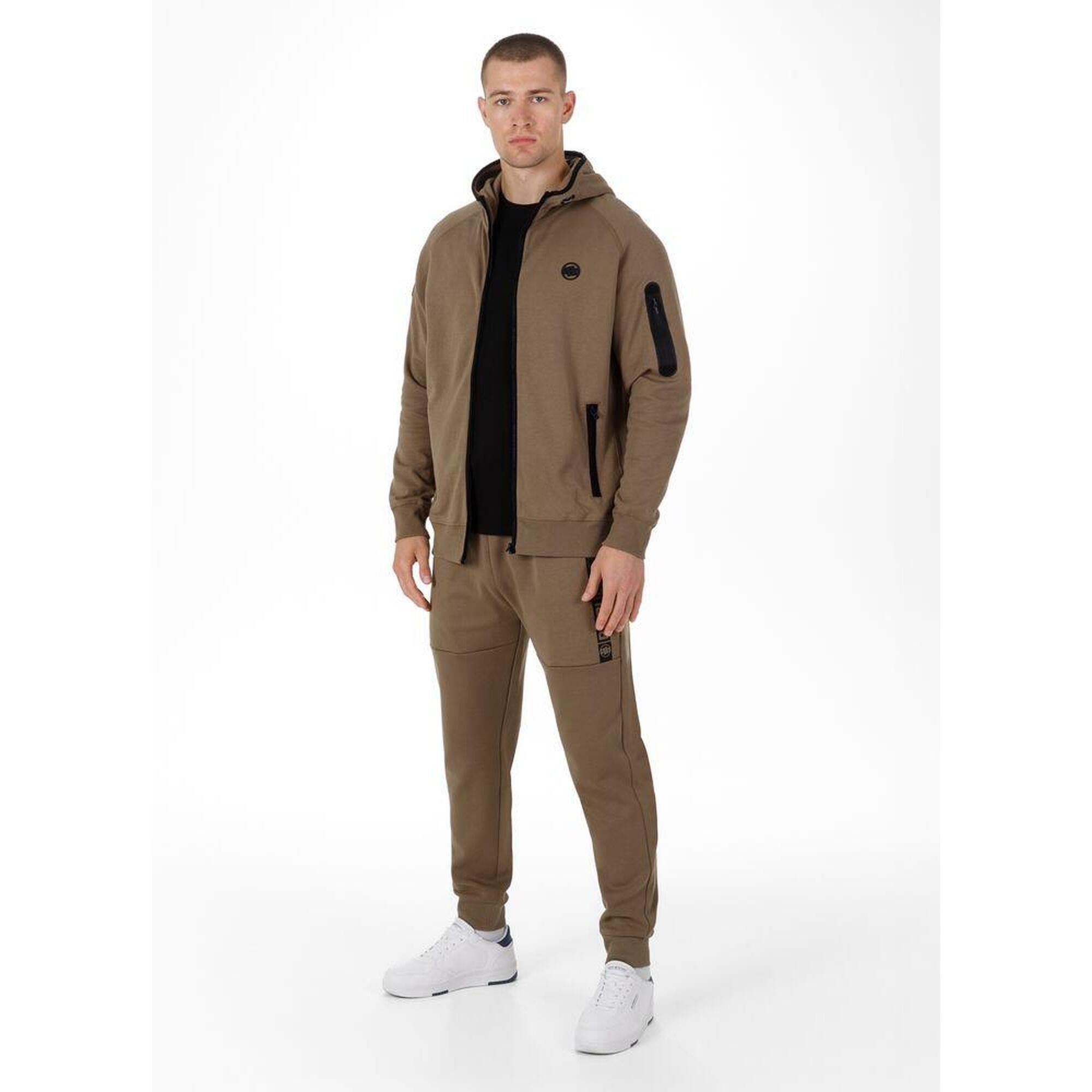 Bluza męska Pitbull rozpinana z kapturem Hermes