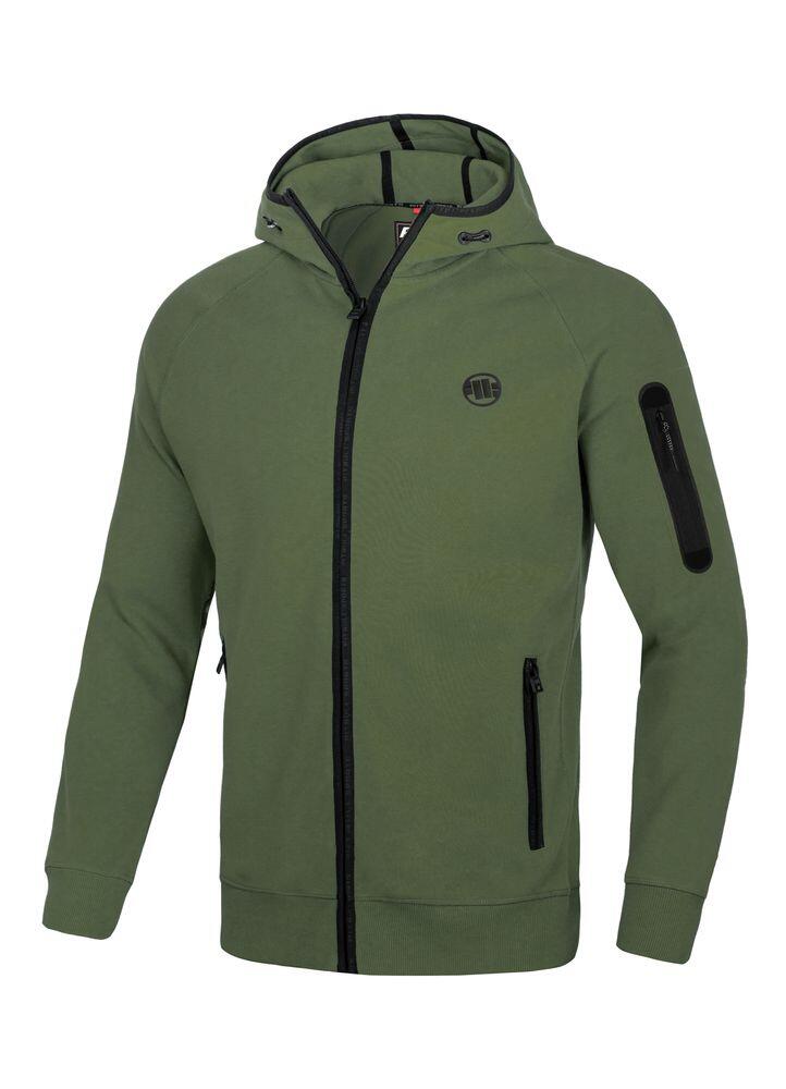 Bluza męska Pitbull rozpinana z kapturem Hermes 2/6