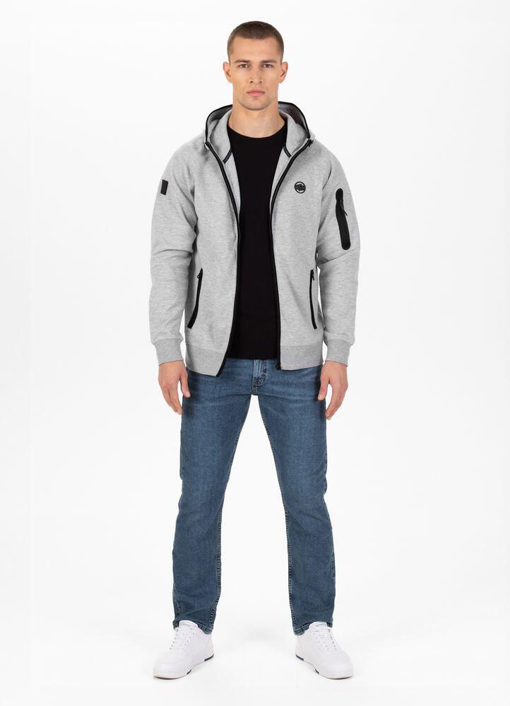 Bluza męska Pitbull rozpinana z kapturem Hermes 4/6