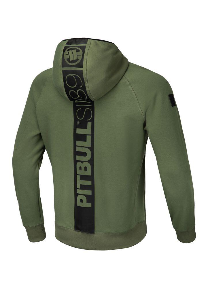 Bluza męska Pitbull rozpinana z kapturem Hermes