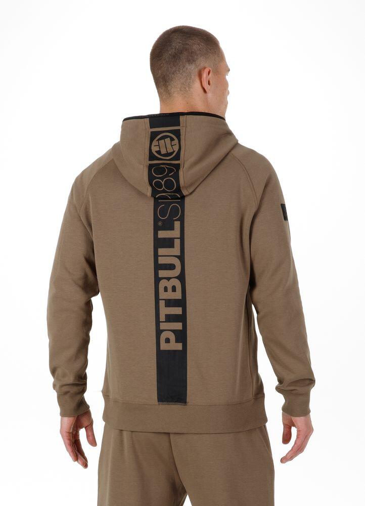 Bluza męska Pitbull rozpinana z kapturem Hermes
