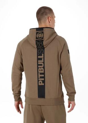 Bluza męska Pitbull rozpinana z kapturem Hermes