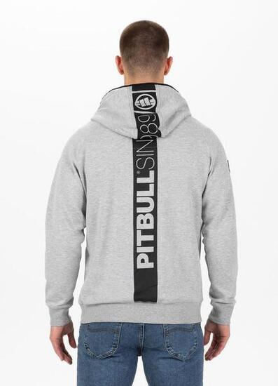Bluza męska Pitbull rozpinana z kapturem Hermes