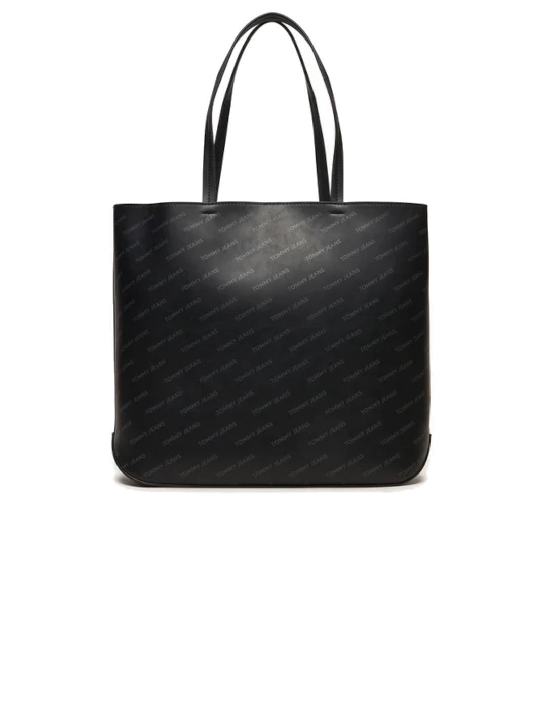 TOMMY HILFIGER Bolsa para Mulher Tommy Hilfiger Must Tote Print Preto