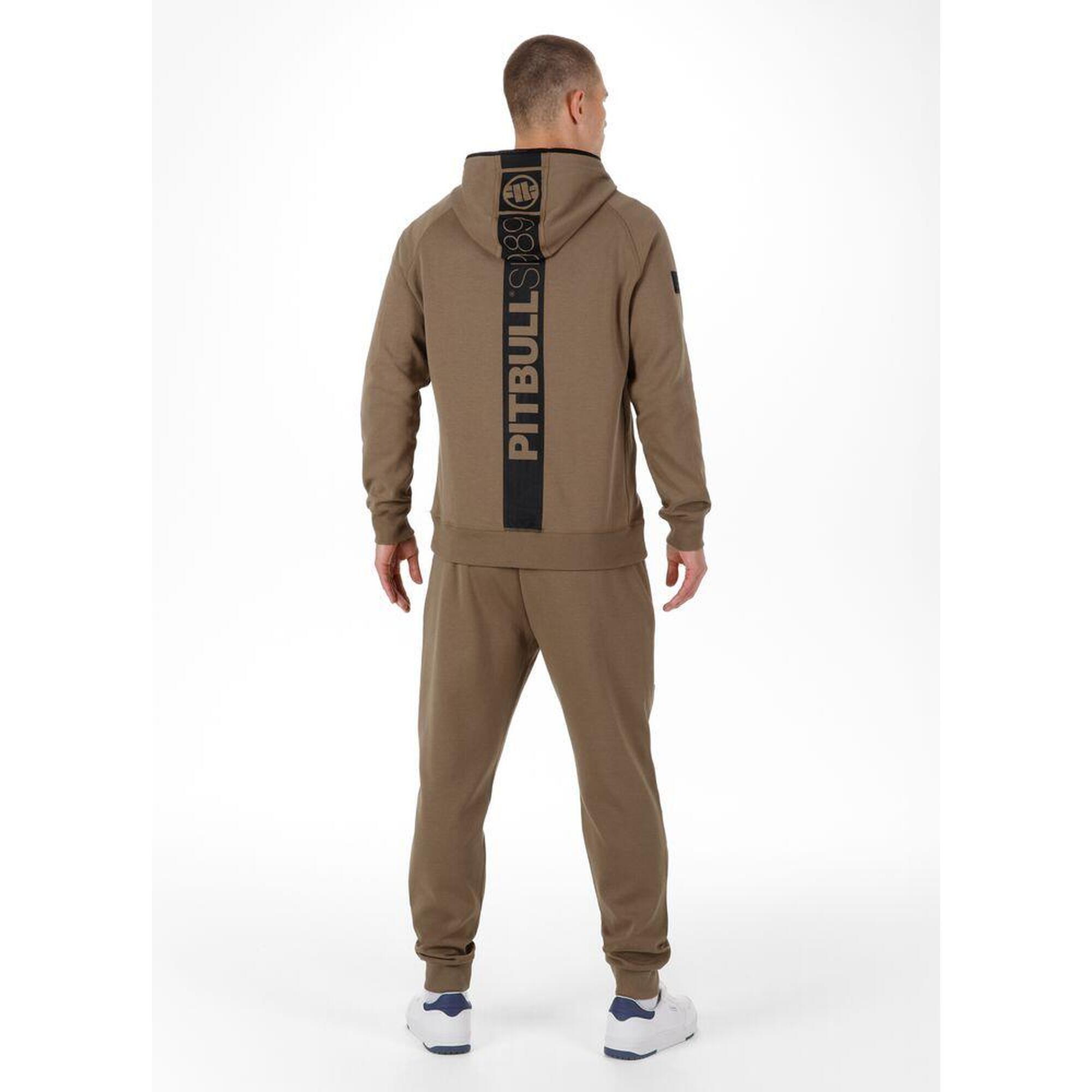 Bluza męska Pitbull rozpinana z kapturem Hermes