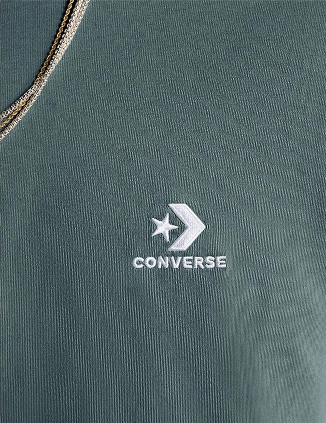 T-shirt Converse Star chevron Bleu 4/4