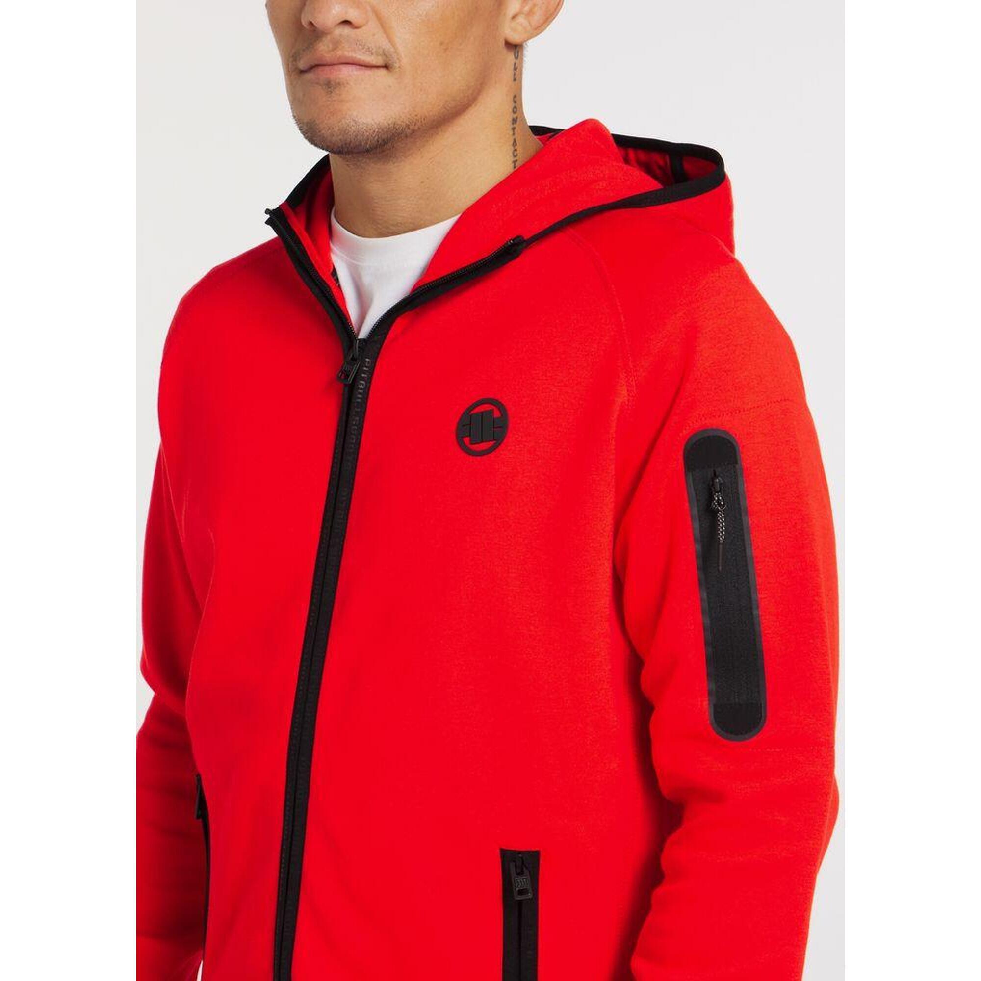 Bluza męska Pitbull rozpinana z kapturem Hermes