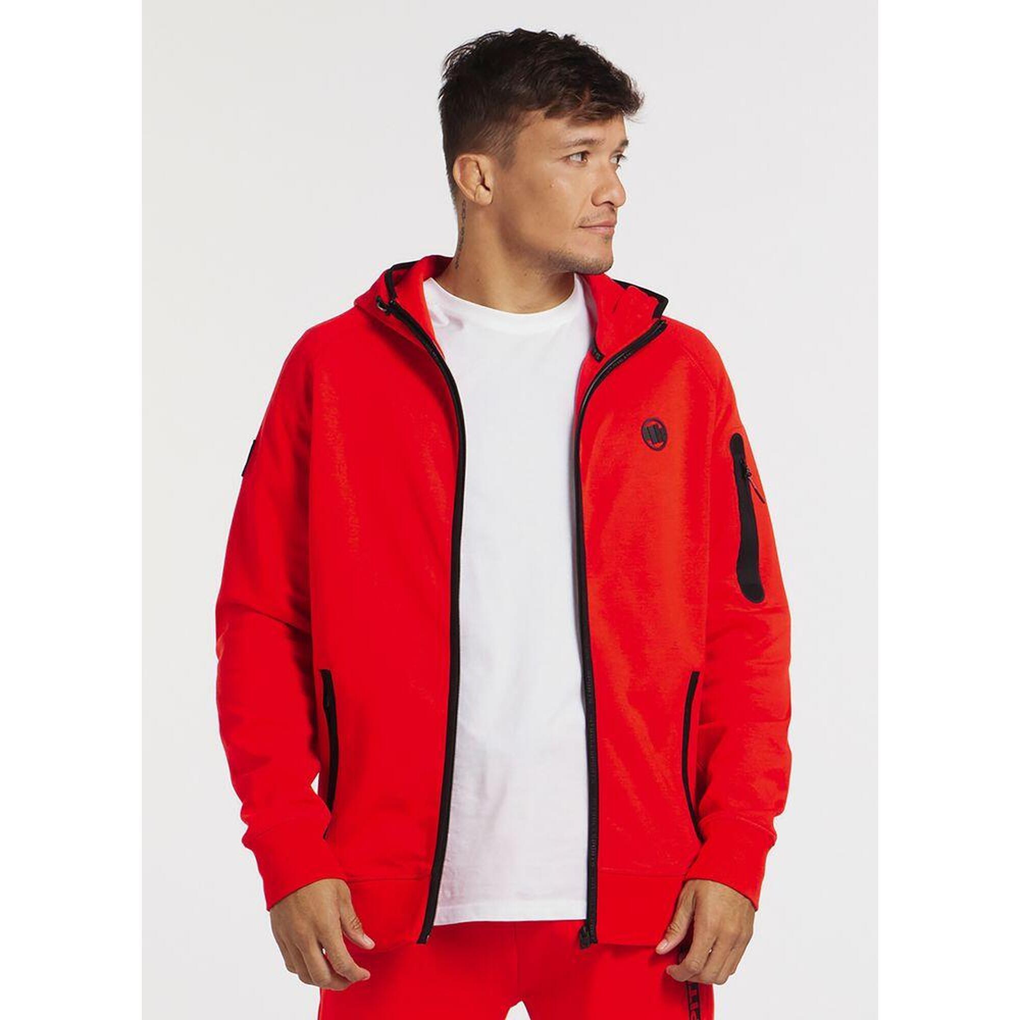 Bluza męska Pitbull rozpinana z kapturem Hermes