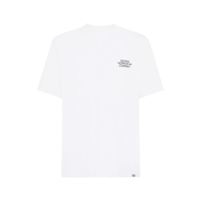 Camiseta para Hombre Dickies Industrial  Blanco