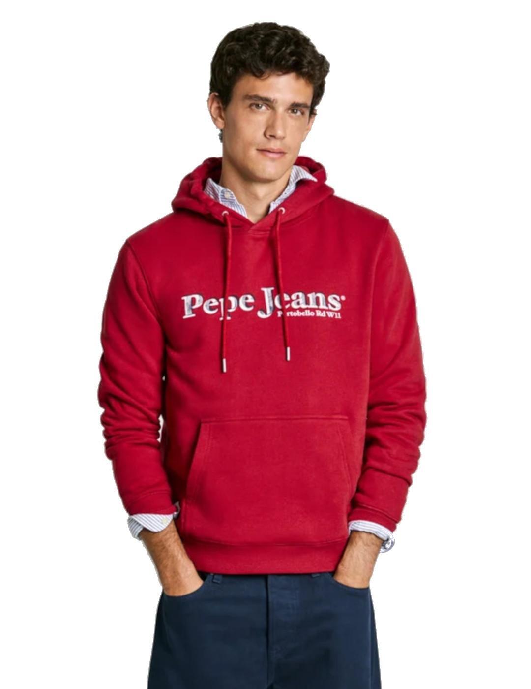 Maglia e felpa da uomo Pepe jeans Fit regular Rosso 3/4