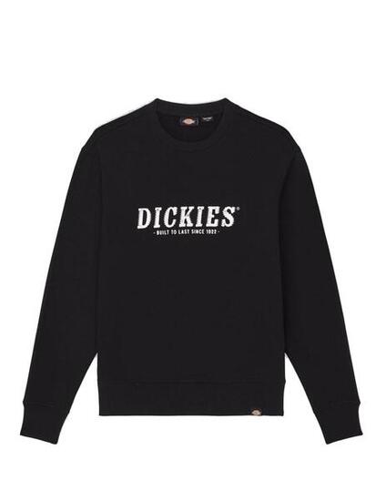 Sudaderas jerseys polares para Hombre Dickies Script Negro