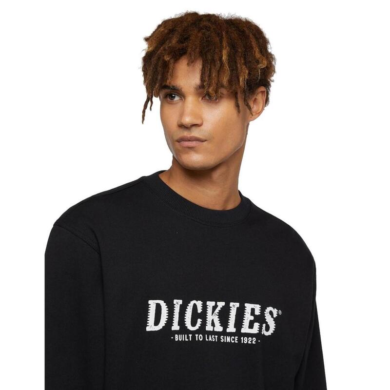 Sudaderas jerseys polares para Hombre Dickies Script  Negro