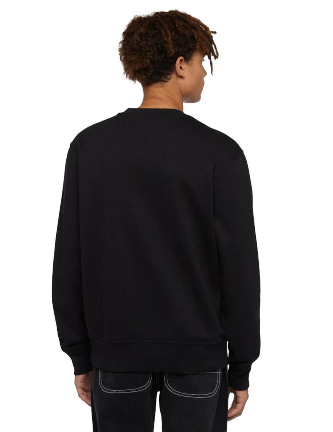 Camisolas de lã polar para homem Dickies Script Preto. 3/4