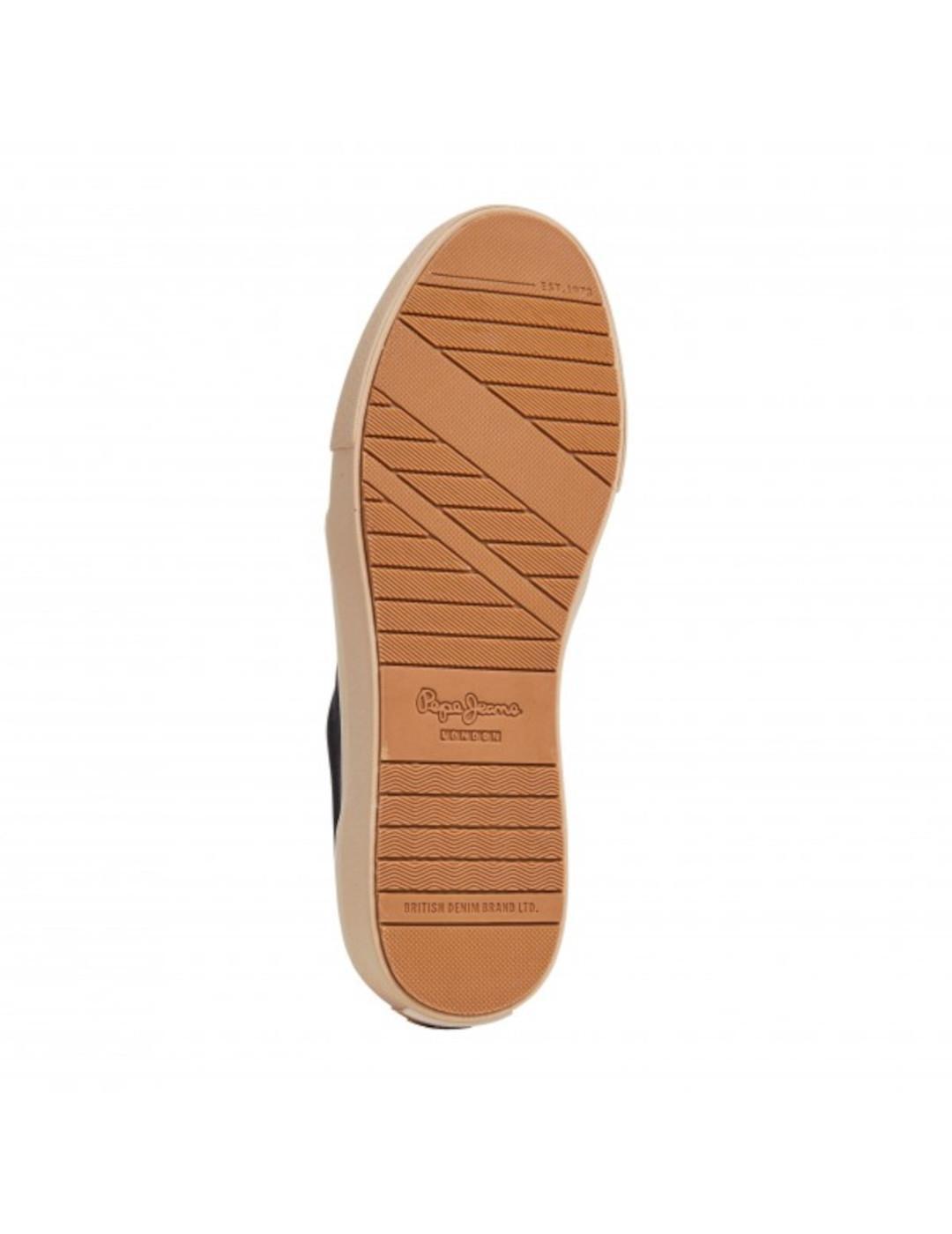 Scarpe da uomo Pepe jeans Ben low dulwich Azzurre 4/5