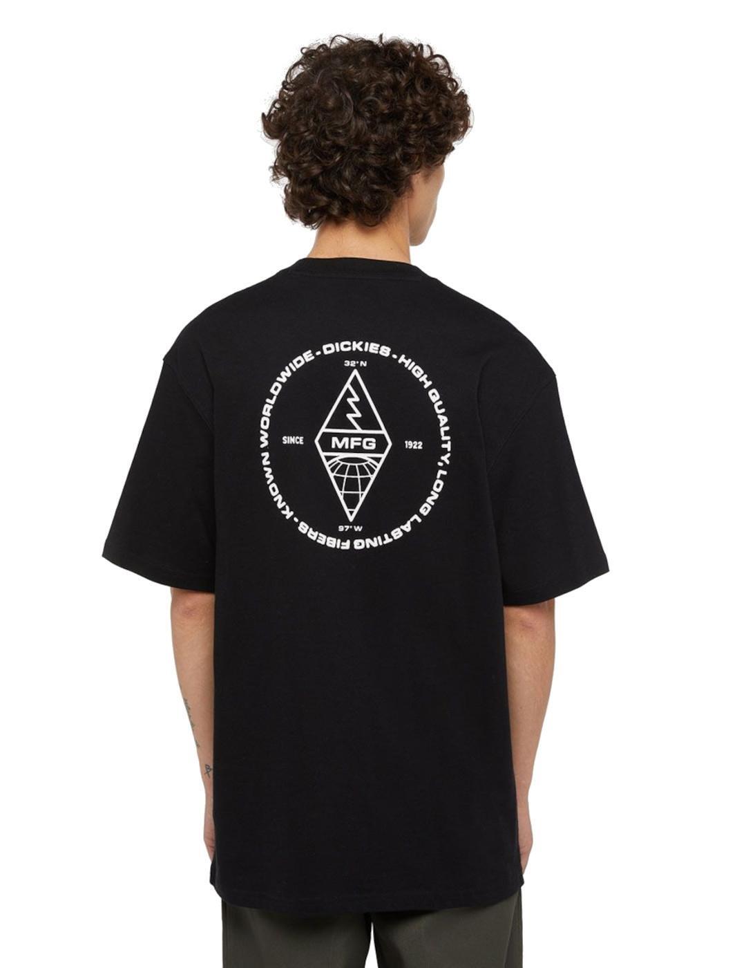 Camiseta para Hombre Dickies Industrial  Negro 2/4