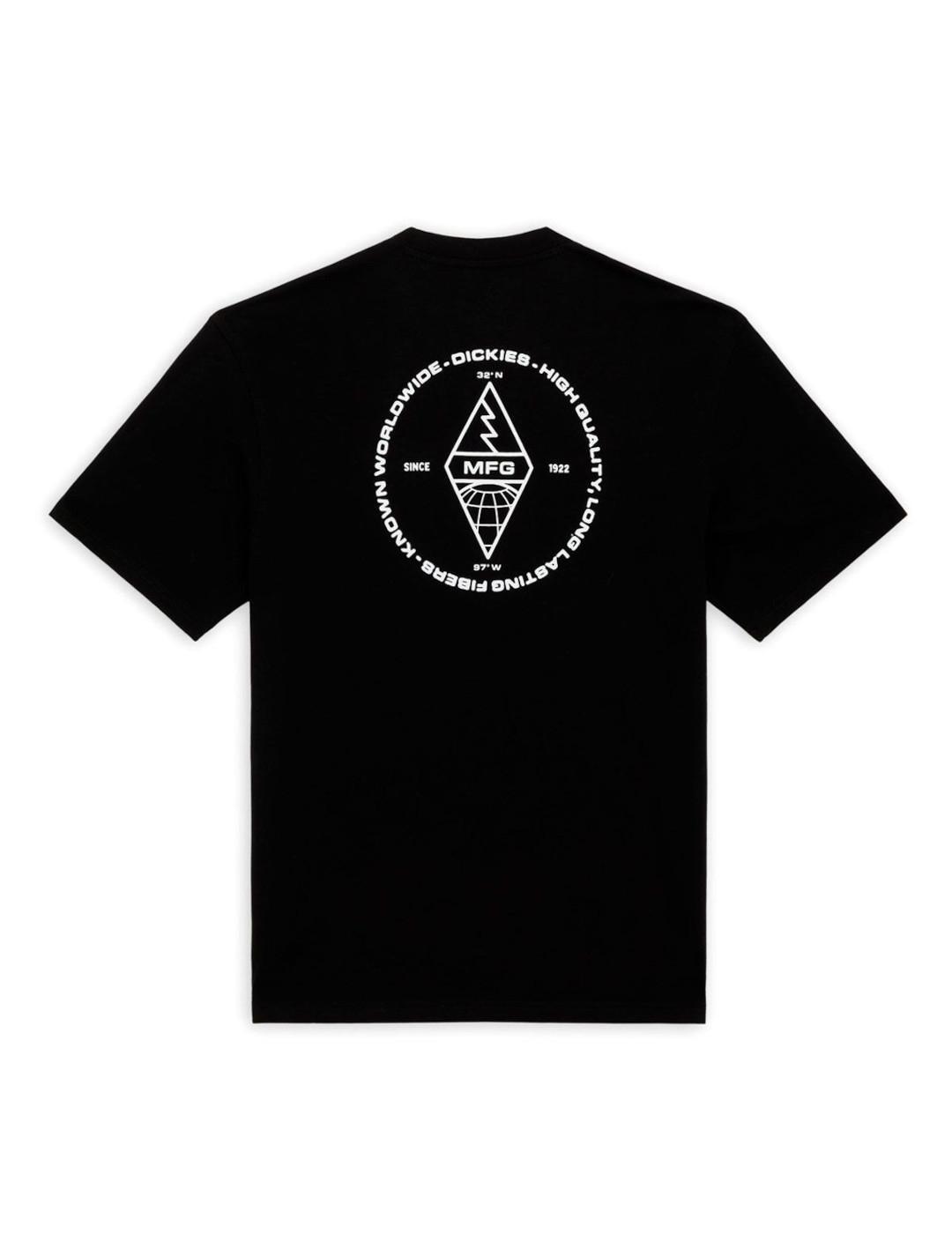 Camiseta para Hombre Dickies Industrial  Negro 4/4