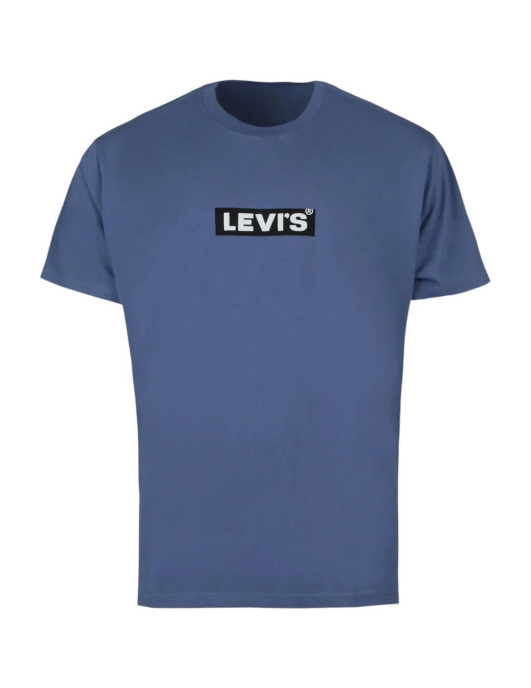 Camiseta para Hombre Levis Relaxed Azul 1/3