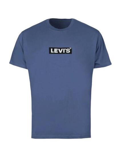 T-Shirt für Männer Levis Relaxt Blau.