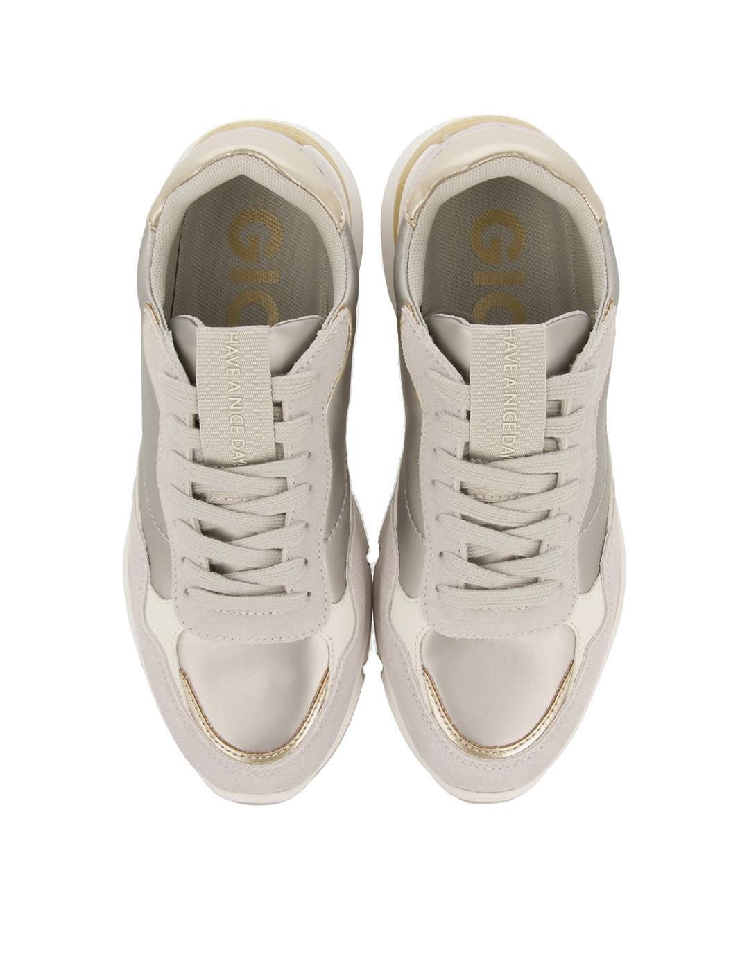Zapatillas para Mujer Gioseppo Edmeston  Plateado 3/4