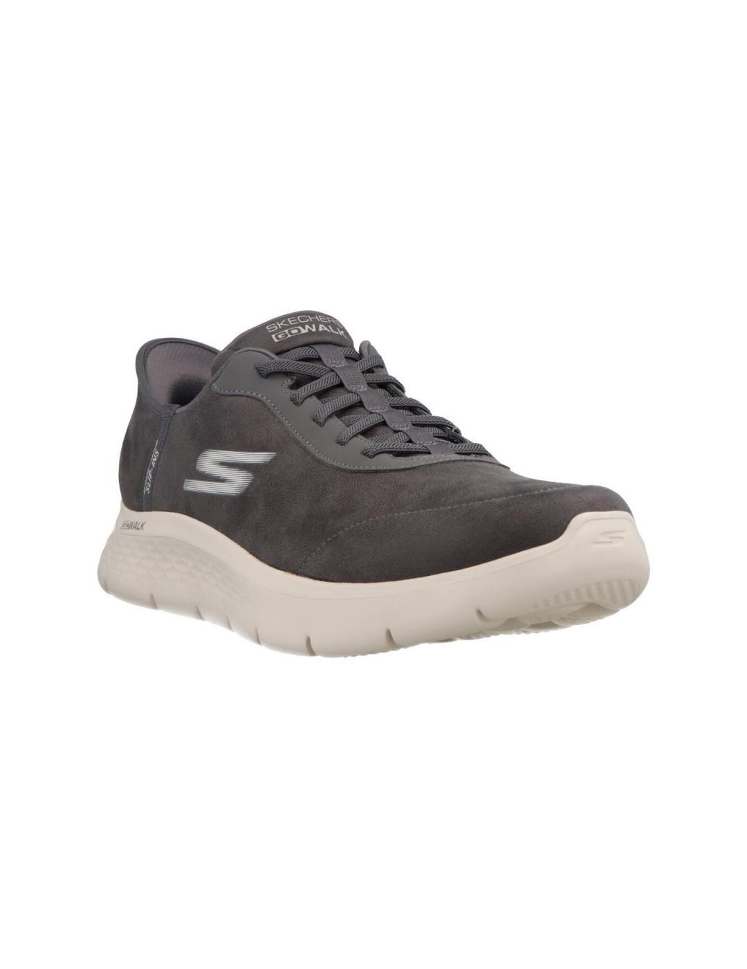 Zapatillas para Hombre Skechers Go walk flex slip ins Gris 3/5