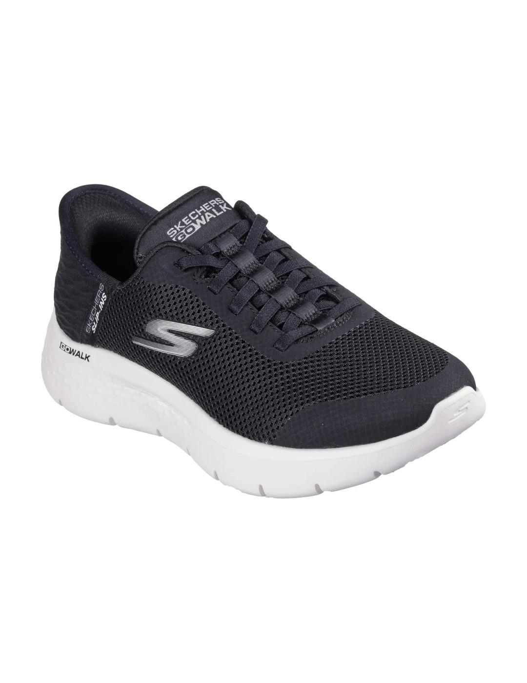 Chaussures pour femmes Skechers slip-ins go walk flex noir 3/6