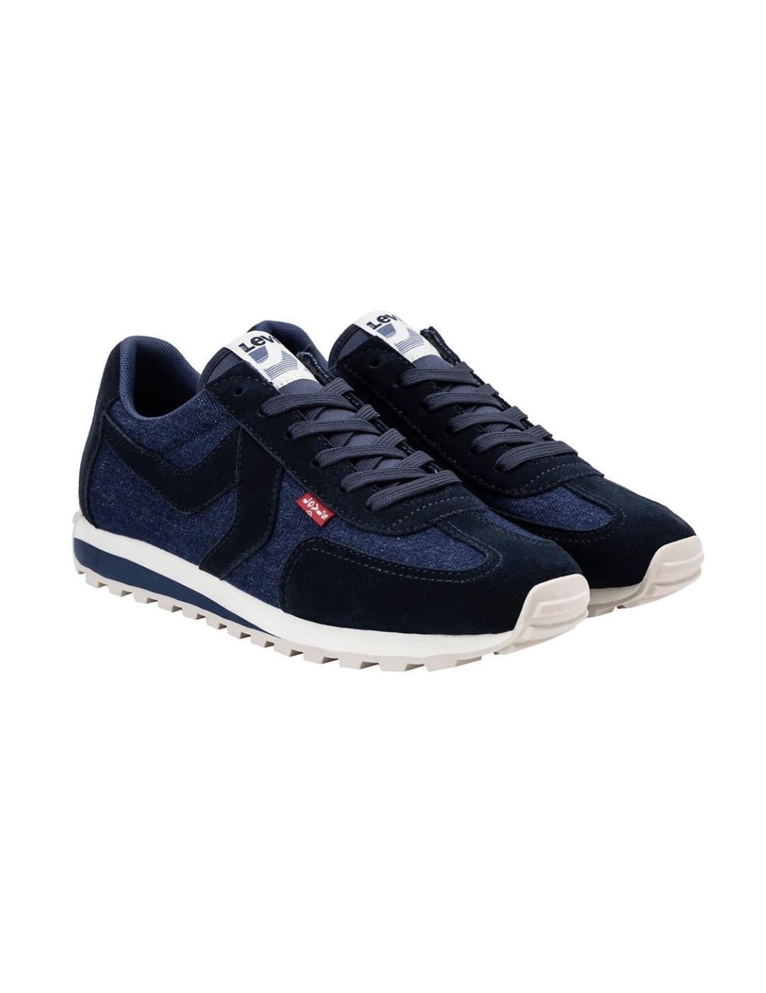 Zapatillas para Hombre Levis Stryder Marino 3/5
