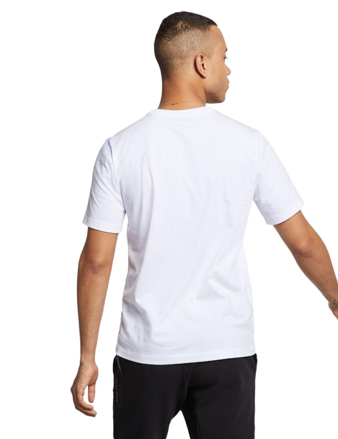 Camiseta de manga corta para Hombre Nike Icon futura  Blanco 4/7