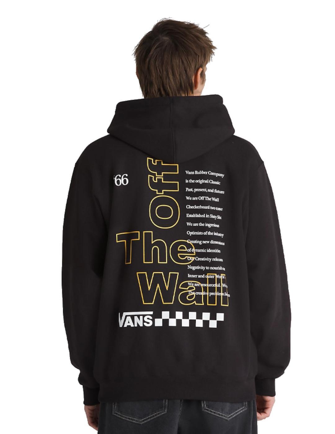 Jersey y sudadera para Hombre Vans Posted loose Negro 2/4