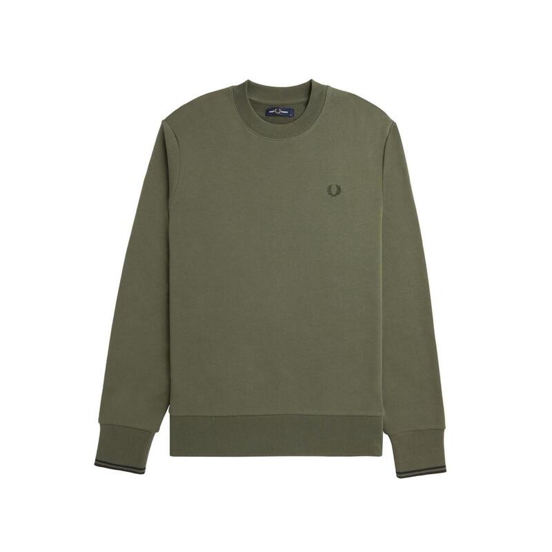 Jersey y sudadera para Hombre Fred perry Cuello redondo Verde