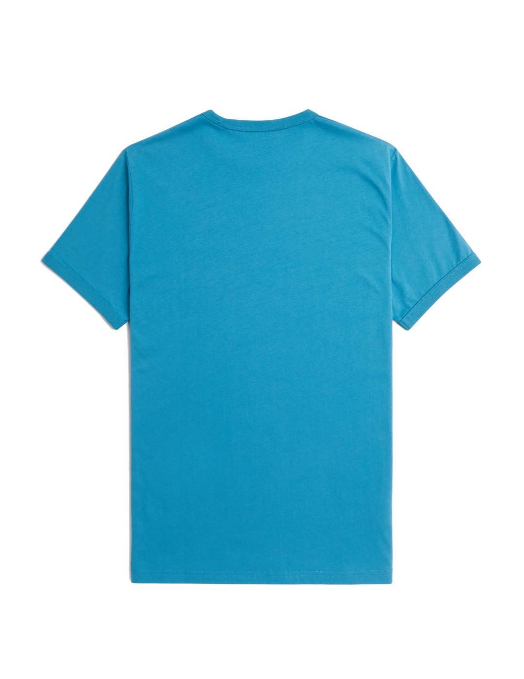 Sailing polo, shirts para Hombre Fred perry Ringer Azul 2/4
