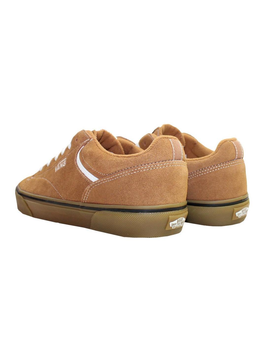 Zapatillas para Hombre Vans Seldan suede Marrón 3/4
