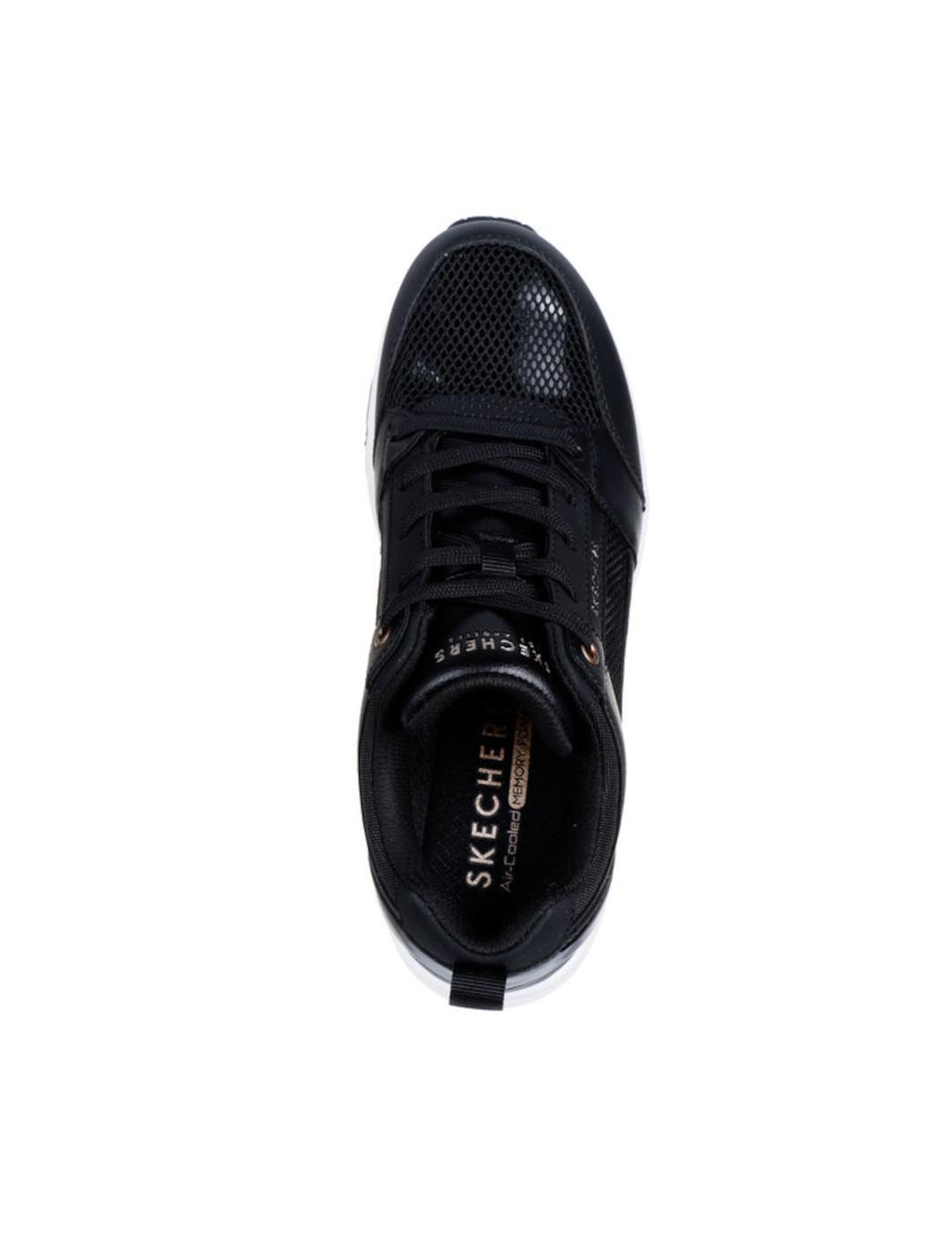 Chaussures pour femme Skechers Uno wedge Noir 4/5
