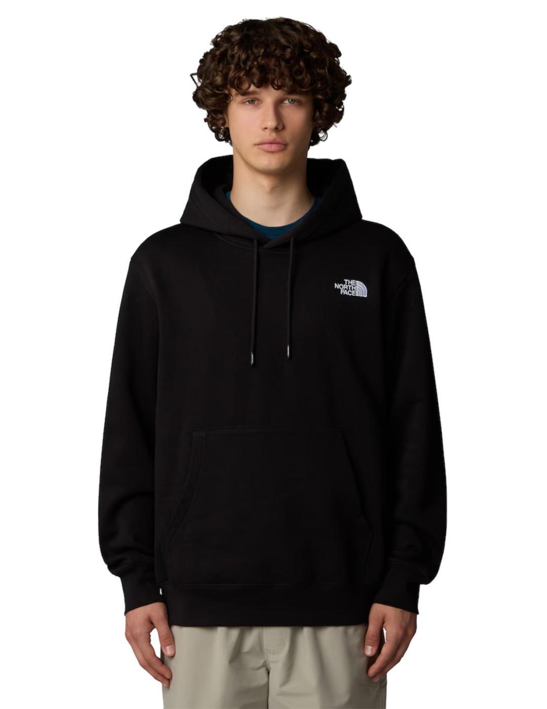 Maglia e felpa da uomo The North Face Essentials nero. 3/4