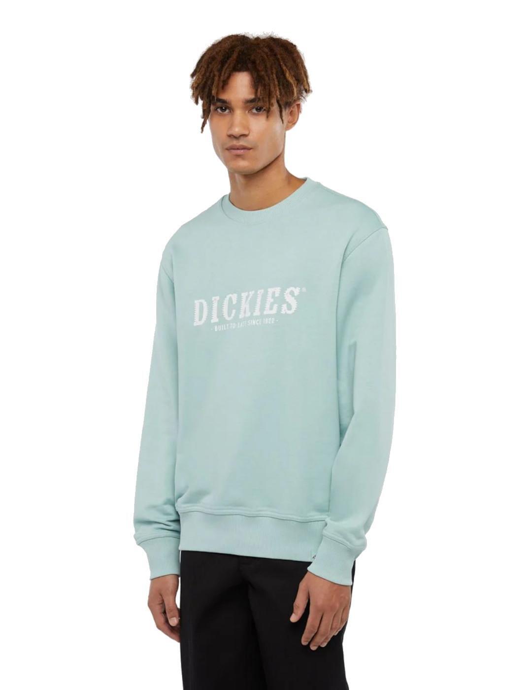 Sweatshirts polaires pour hommes Dickies Script bleu 2/4