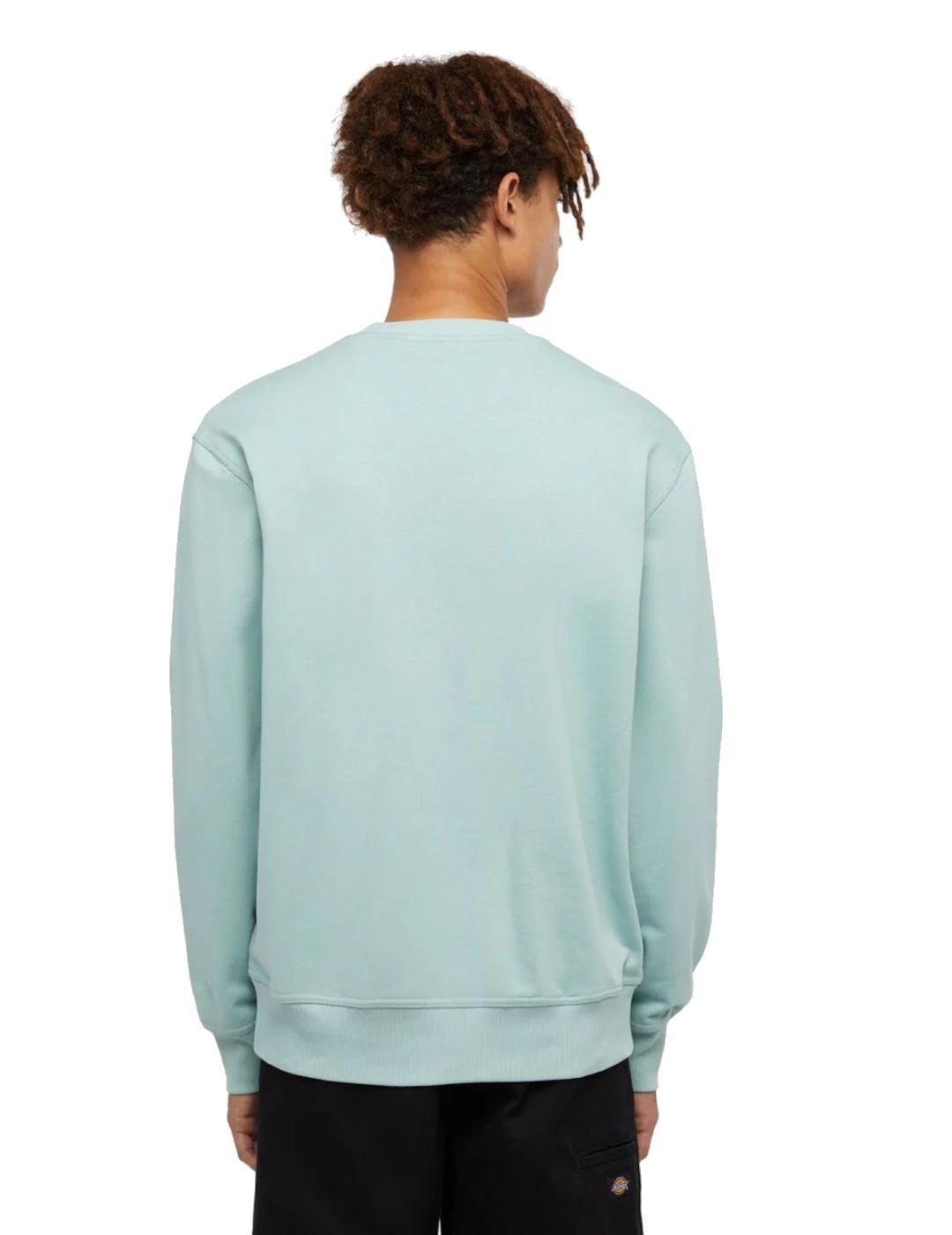 Sweatshirts polaires pour hommes Dickies Script bleu 3/4