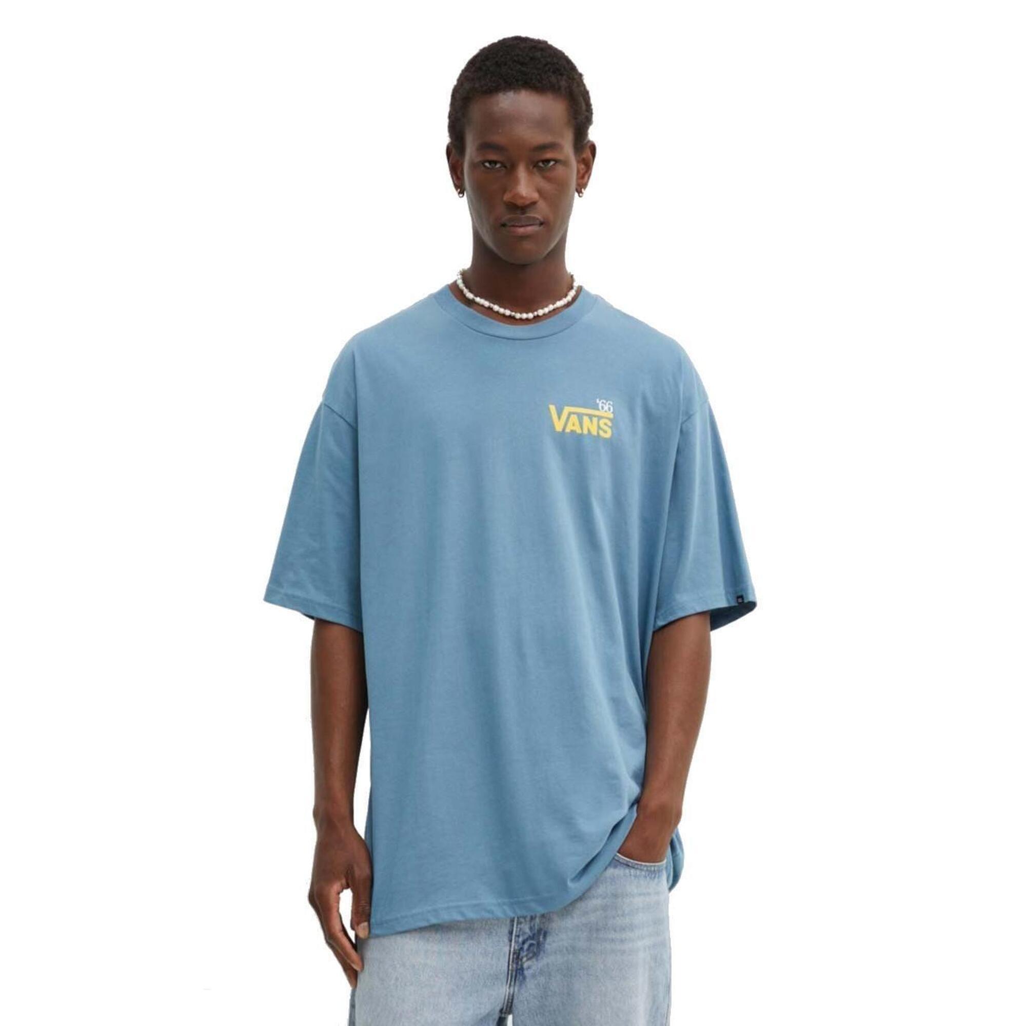 Vans - T-shirt À Manches Courtes Pour Homme Vans Posted Bluestone Bleu - T-shirt Manches Courtes - Bleu - Decathlon