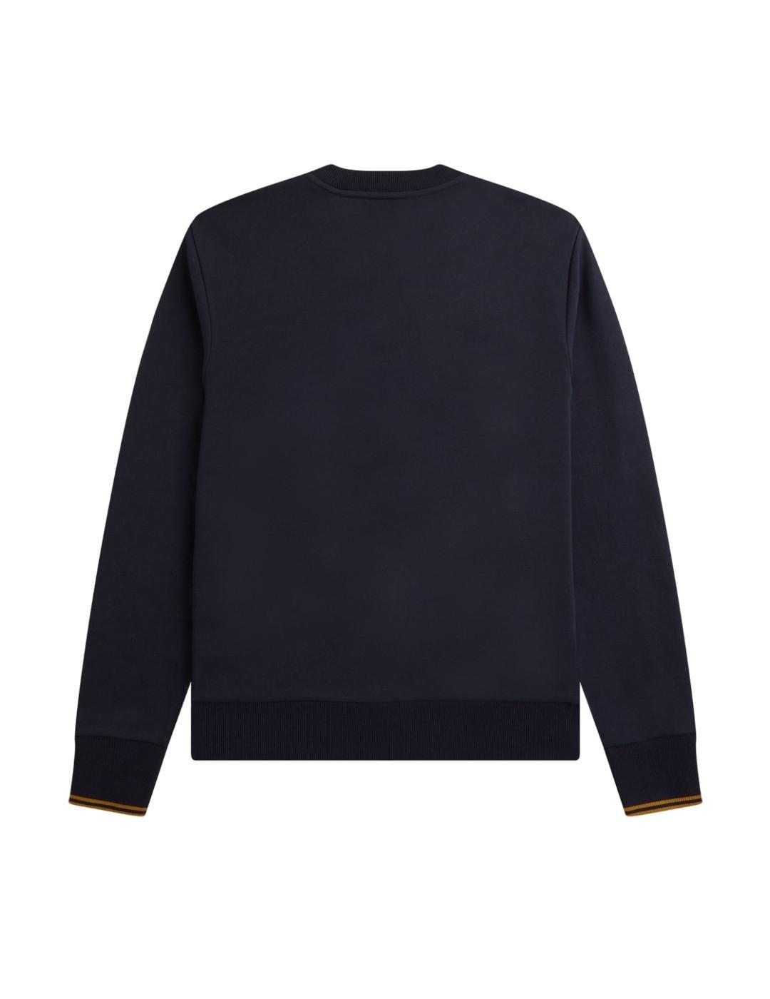 Jersey y sudadera para Hombre Fred perry Cuello redondo Marino 2/4