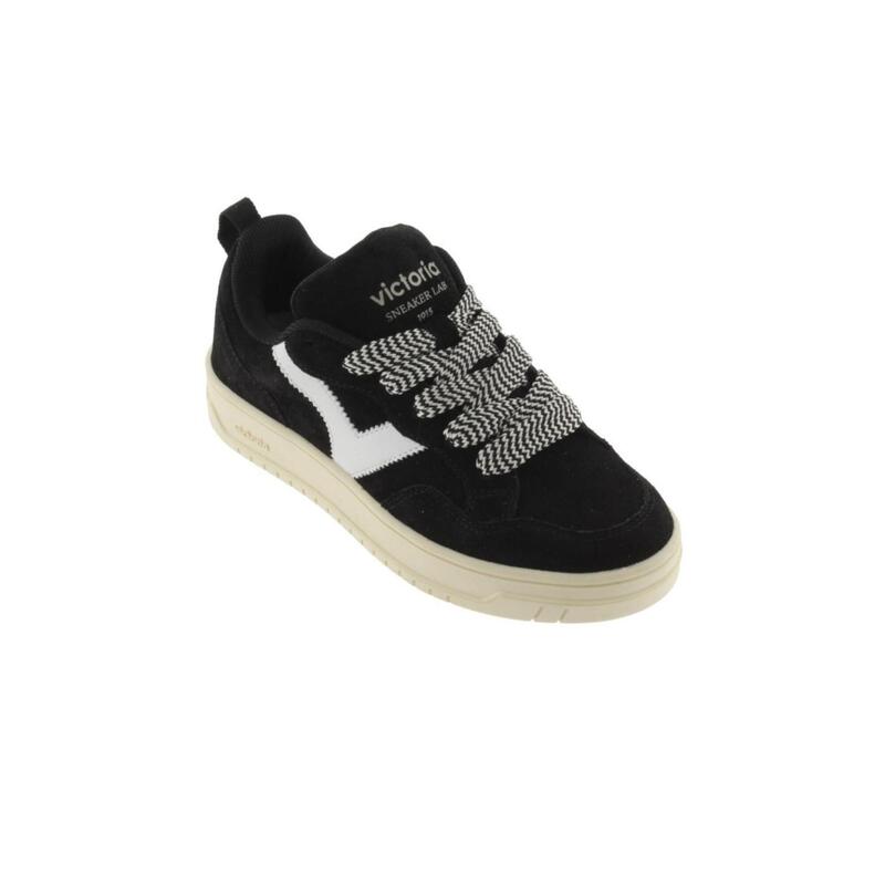 Zapatillas para Mujer Victoria Serraje oversize Negro