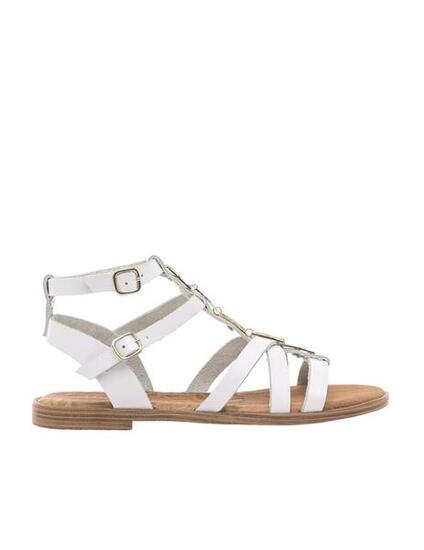 Women's Mustang Maria White Sandals