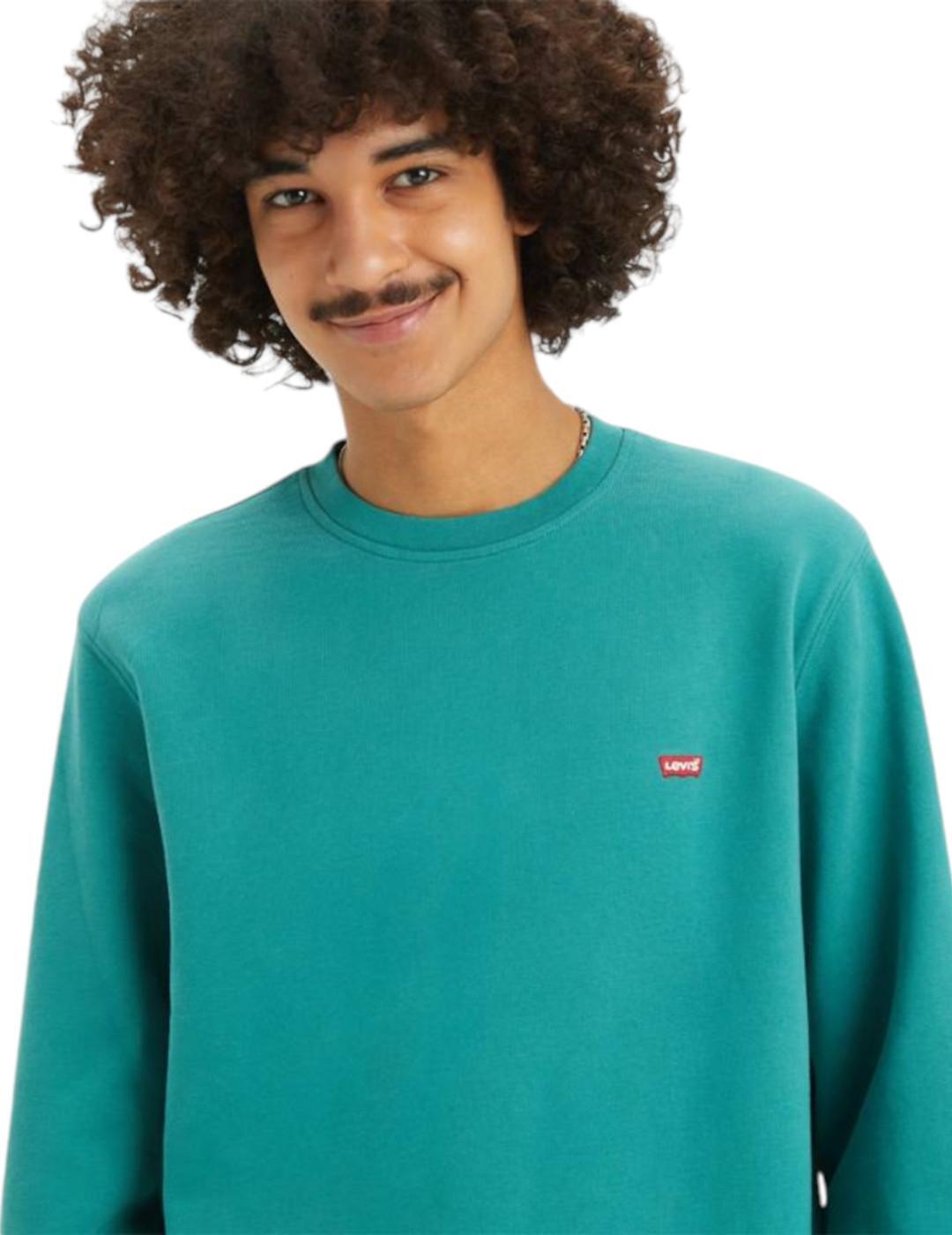 Pull et sweat pour homme Levis Original Vert 4/5