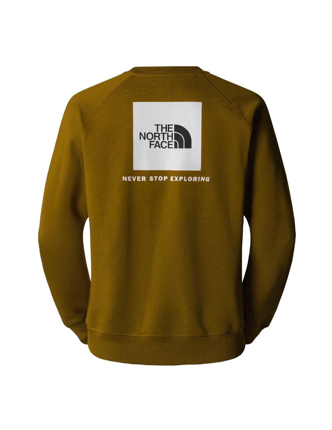Camisola e moletom para Homem The North Face Raglan Redbox Marrom 2/4