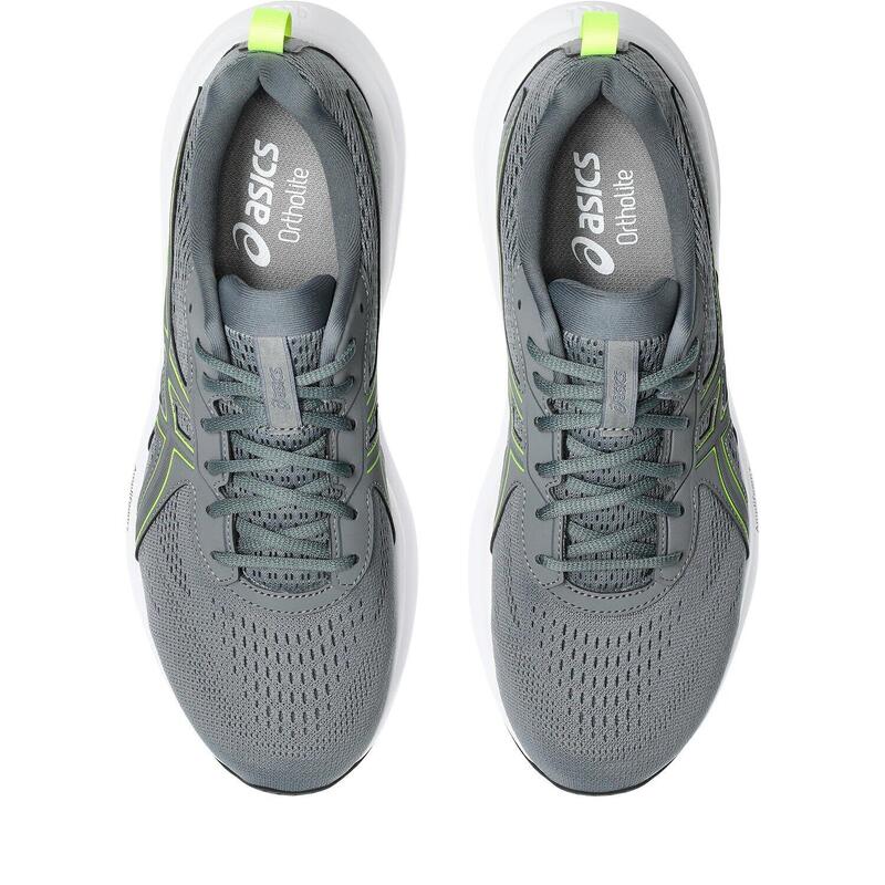 Zapatillas De Running Hombre - ASICS Gel-Contend 9 - Steel Grey/Safety Yellow