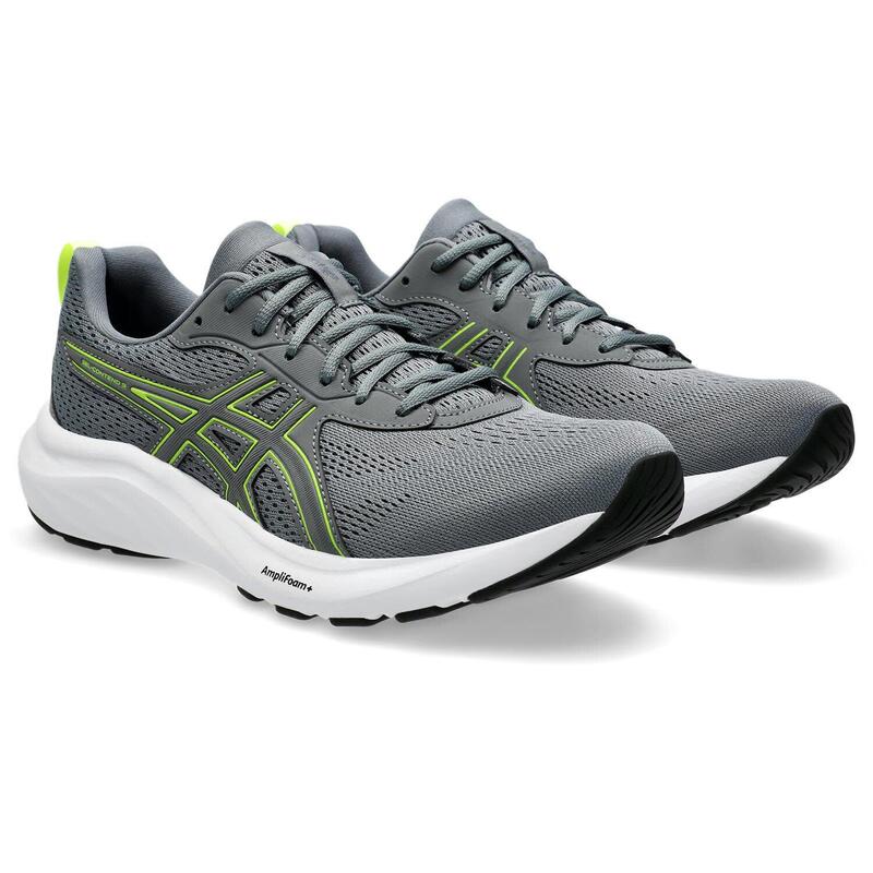 Zapatillas De Running Hombre - ASICS Gel-Contend 9 - Steel Grey/Safety Yellow