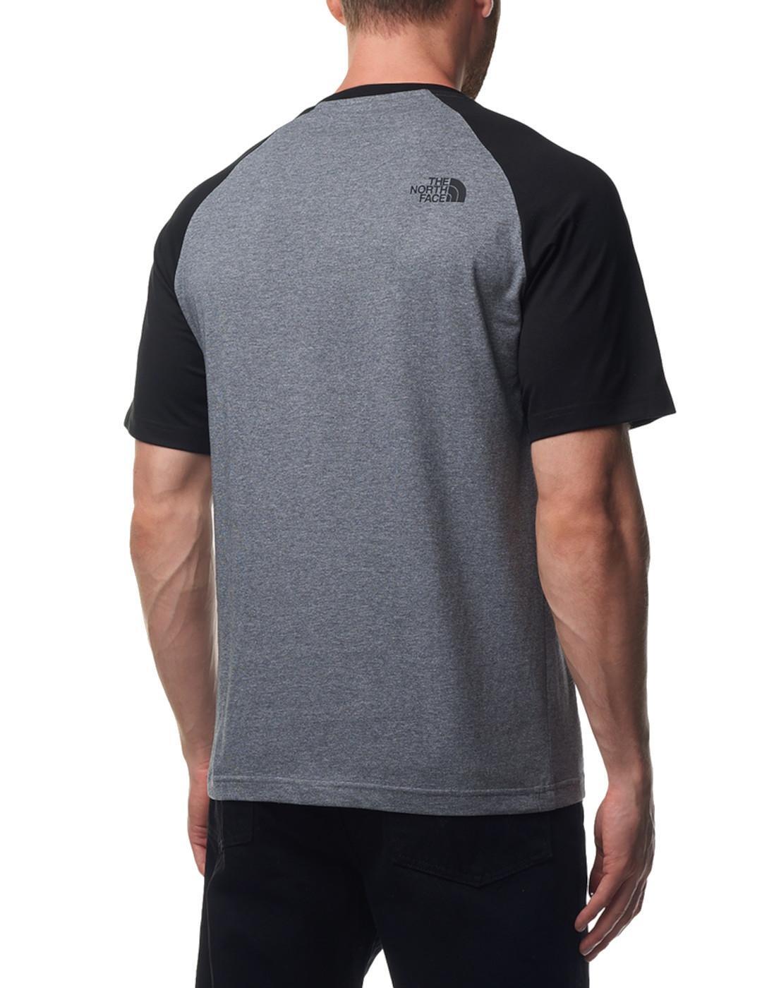 Maglietta da uomo The North Face Raglan easy Grigia. 4/4