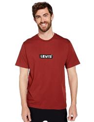 T-shirt pour homme Levis coupe décontractée Grenat