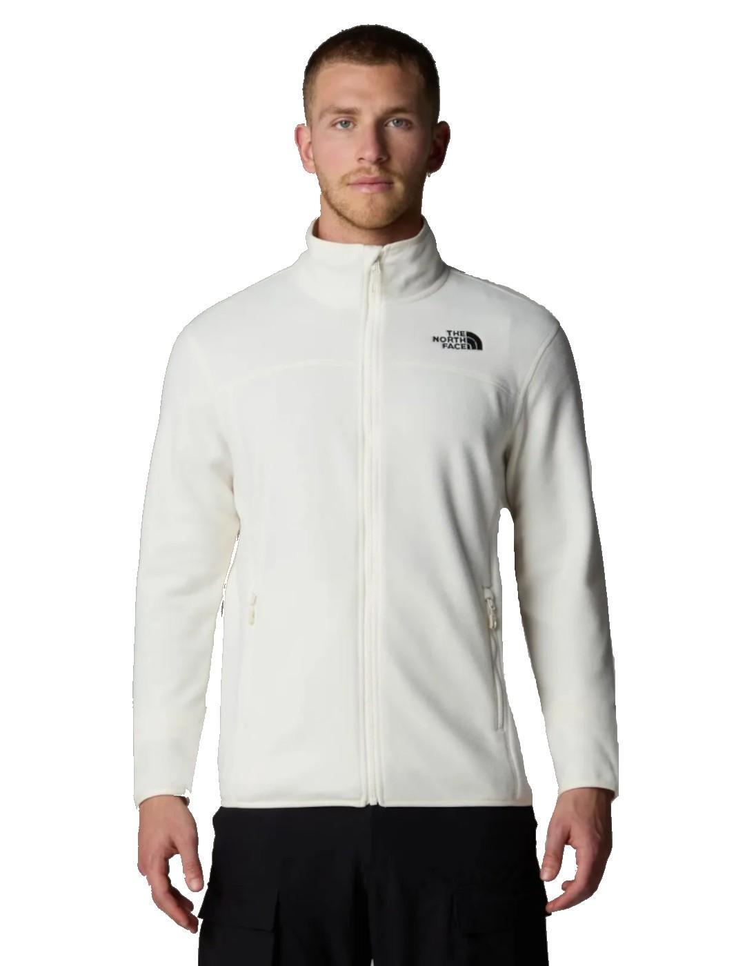 Chaqueta para Hombre The north face Glacier  Blanco 2/4